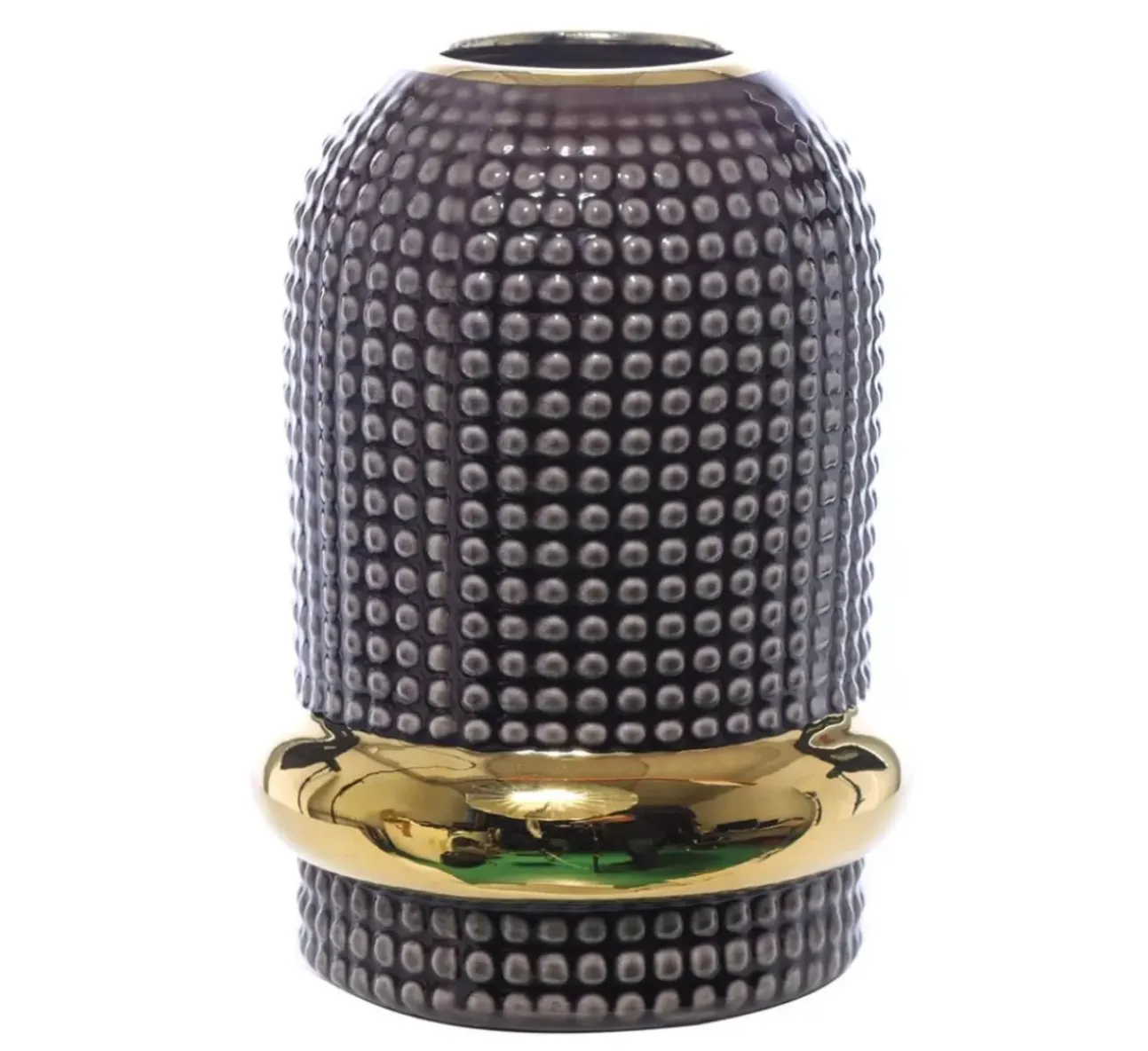 Vaso Ceramica 13,5X13,5X19Cm Porpora