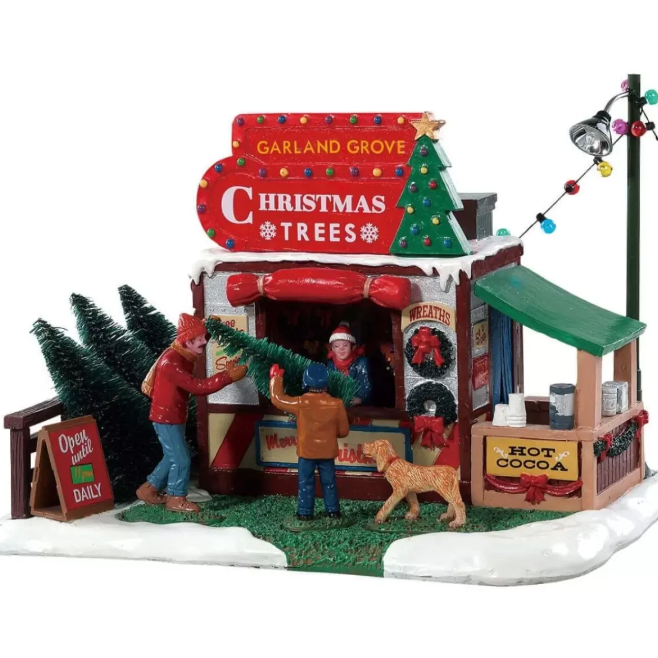 Venditore Di Alberi Di Natale - Garland Grove Tree Lot