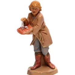 Venditore Di Gioielli12Cm Statuetta In Resina