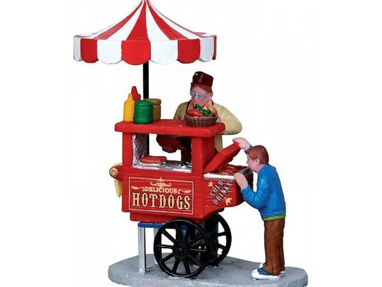 Venditore Di Hot Dog - Hot Dog Cart Cod. 12932